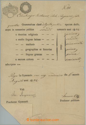 247265 - 1842 JUNGMANN Joseph (1773–1847), Czech filolog, writer an