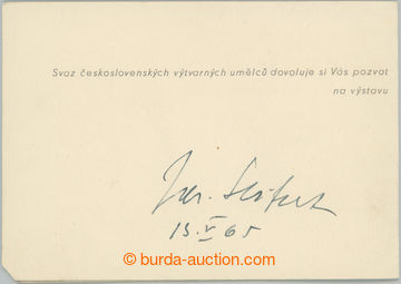 247573 - 1965 SEIFERT Jaroslav (1901–1986), Czech poet, writer, jou