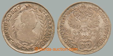 247828 - 1776 Maria Theresa (1740-1780), 20 Kreuzer 1776 IC-FA, Wien