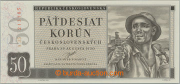 248437 - 1950 Ba.85a, 50Kčs 1950, I. vydání, série A35; luxusní