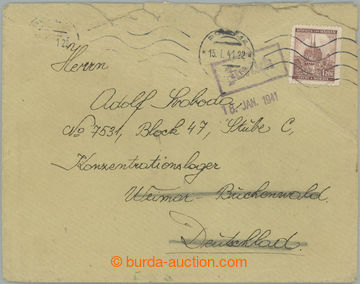 248787 - 1941 KT BUCHENWALD / dopisní obálka bez obsahu zaslaná na