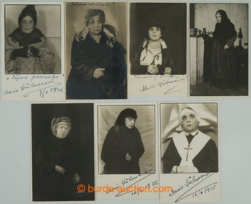 249497 - 1925-1930 HÜBNEROVÁ Mary (1865-1931), slavná Czech theatr