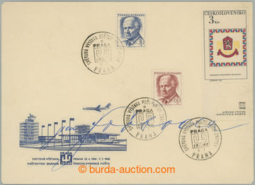 250234 - 1968 SVOBODA Ludvík (1895-1979), generál a československ