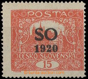 25028 - 15h Hradčany, Pof.SO5B Is, plate 5, exp. Gibert., Karasek.