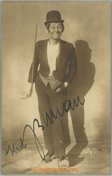 251911 - BURIAN Vlasta (1891–1962), král komiků, herec, sportove