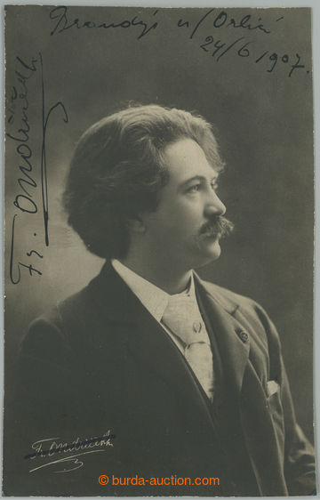 251985 - 1907 ONDŘÍČEK František (1857-1922), český houslový v