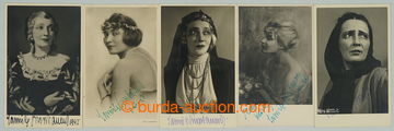 252019 - KRONBAUEROVÁ Jarmila (1893-1968), important Czech actress