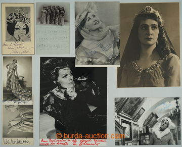 252069 - OPERA / selection of signatures important Czech operních s