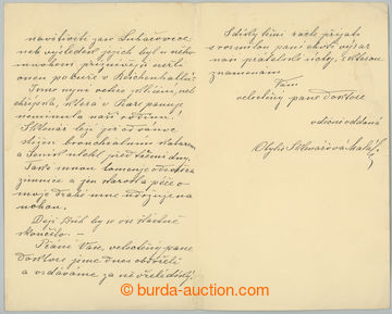 252073 - SKLENÁŘOVÁ - MALÁ Otýlie (1844-1912), important Czech
