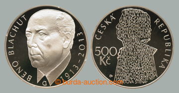 252251 - 2013 Czech Republic / 500CZK 2013 - 100. anniv of birth B. B