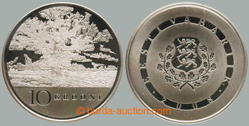 252900 - 2008 ESTONIA / 10 Krooni 2008 - 90. anniv of republic, Ag 0.