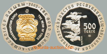 252905 - 2005 KAZACHSTÁN / 500 Tenge 2005 - Zlato nomádů - Head ti