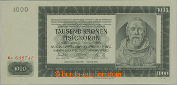 253889 - 1942 Ba.39a, 1000K 1942, II. vydání, série Ba; pouze lehc