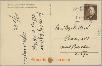 253959 - 1948 MASARYKOVÁ Alice (1879–1966), dcera TGM, veřejná