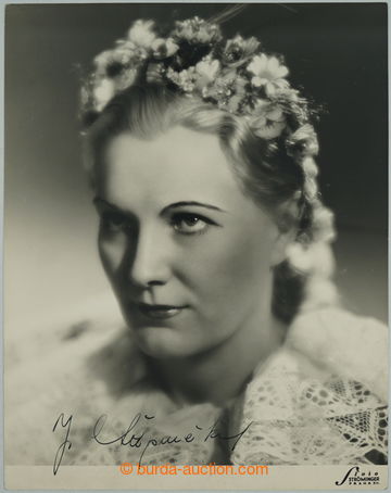 254224 - ŠTĚPNIČKOVÁ Jiřina (1912-1985), významná česká her