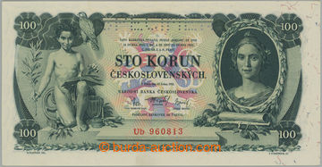 256391 - 1931 Ba.25b, 100Kč 1931, série Ub, perforace SPECIMEN; vel