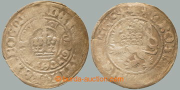 256632 - 1469-1471 Jiří z Poděbrad (1458-1471), pražský groš; n