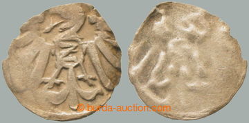 256648 - 1452-1470 MORAVA / město Znojmo, kruhový peníz bez čtyř