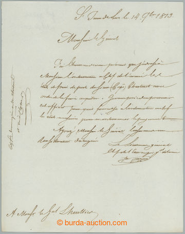 257706 - 1813 GAZAN DE LA PEYRIÉRE Honoré Théodore Maxime (1765-18