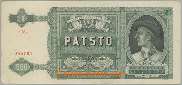 257745 - 1941 Ba.52, 500Ks 1941, série 7Ml; ohyb v růžku, pěkná