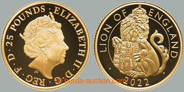258054 - 2022 VELKÁ BRITÁNIE / THE ROYAL TUDOR BEAST - LION OF ENGL
