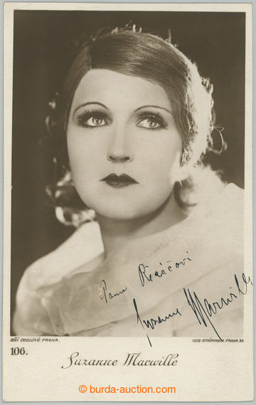 259986 - 1928 SUZANNE MARWILLE (1895-1962), vlastním jménem Marta S