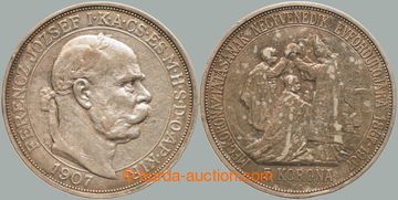 262085 - 1907 František Josef I. (1848-1916), 5 koruna 1907 KB - kor