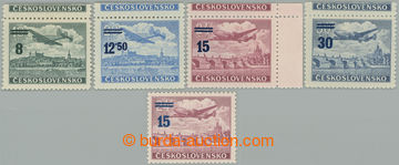 263332 - 1949 Pof.K L29-K L32, kompletní série s horními kupony +