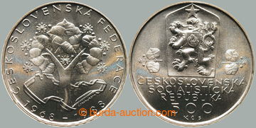 263518 - 1988 ČSR II. / 500 Koruna 1988 - 20. výročí čs. federac
