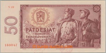 263737 - 1964 Ba.99b2, 50Kčs 1964, série N28; lehce nahnutý růže