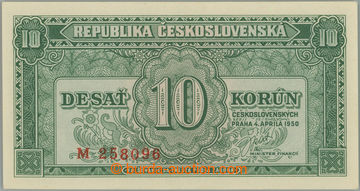 263755 - 1950 Ba.84a, 10Kčs 1950, série M; bezvadná
