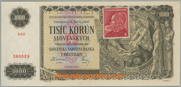 263788 - 1945 Ba.65, 1000Ks 1940 s kolkem, série 4A2, perforace SPEC