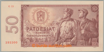 263830 - 1964 Ba.99b2, 50Kčs 1964, hledaná série G15 (!); bezvadn