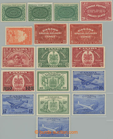 263925 - 1898-1946 EXPRESS / SG:S1-S17, rare complete set of all expr