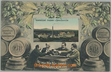 264582 - 1909 BOHUŠOVICE NAD OHŘÍ - severočeský pivovar v Bohuš