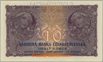 264657 - 1927 Ba.22c, 10Kč 1927, vzácná série P034 (!), perforace