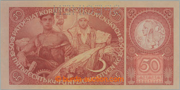 264659 - 1929 Ba.24b, 50Kč 1929, série Bb, perforace SPECIMEN; bezv