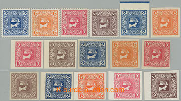 265246 - 1908 (1918) NOVINOVÉ / Mi.157-160, Merkur 2h-20h na křído