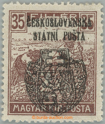 265559 - ZT Skalický přetisk, zkusmý tisk přetisku na zn. Ženc