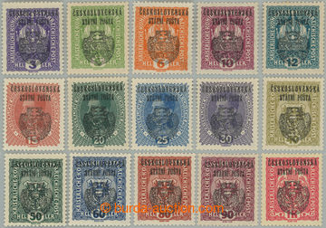265901 - Pof.RV22-36, Pražský přetisk II (velký znak) 3h - 1K, k