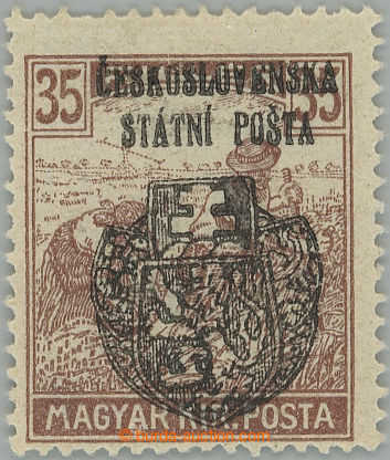 265909 - ZT Skalický přetisk, zkusmý tisk přetisku na zn. Ženc