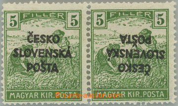 265917 - Žilinské vydání (Šrobárův přetisk), Pof.RV140, 5f z