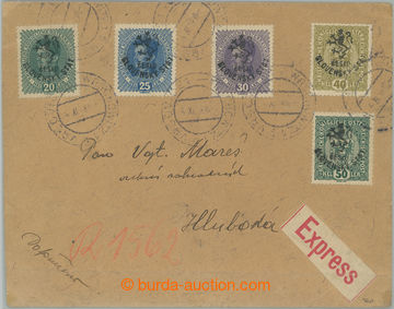 265932 - 1918 Hlubocké vydání (Marešův přetisk), filatelisticky