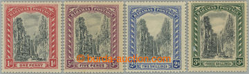 266143 - 1921-1929 SG.111-114, Královnino schodiště 1P - 3Sh, prů