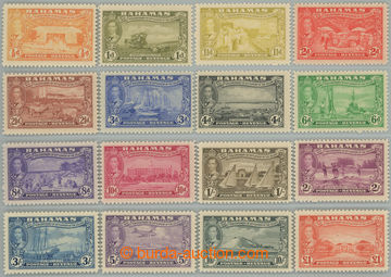 266147 - 1948 SG.178-193, Jiří VI. - Motivy ½P - £1; kompletní b