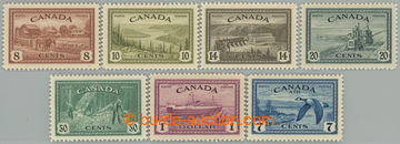 266150 - 1946-1947 SG.401-407, Reconstruction, complete set incl. air