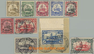266169 - 1905 Mi.28-37, Císařská jachta 1c - $2½, kompletní raz.