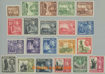 266341 - 1938-1943 SG.217-231, George VI. - Motives 1F-10Sh; complet