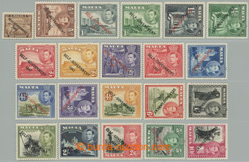266344 - 1948-1953 SG.234-248, George VI. - Motives ¼P - 10Sh, compl