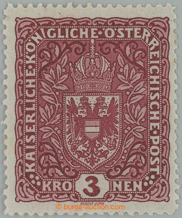 266429 - 1916-1919 VÝPLATNÍ / VELKÝ FORMÁT / Mi.201I, 3K tmavě